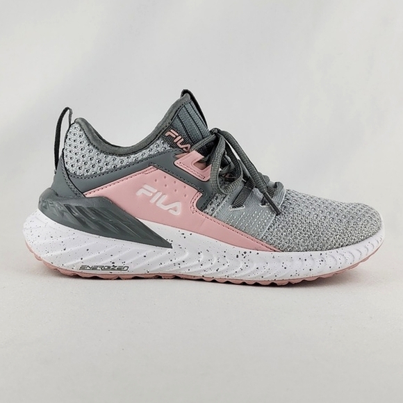 FILA Women's Memory Ultra Realmspeed 20 Energized Running Sneaker Pink Grey Sz 6 - Picture 2 of 15